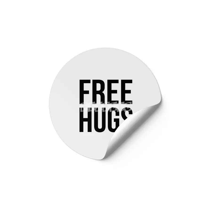 FREE HUGS Etiket