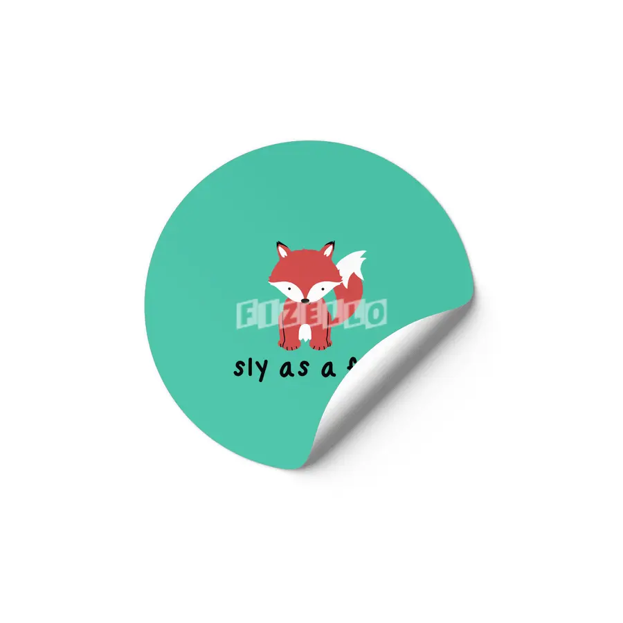 Baby Fox Etiket