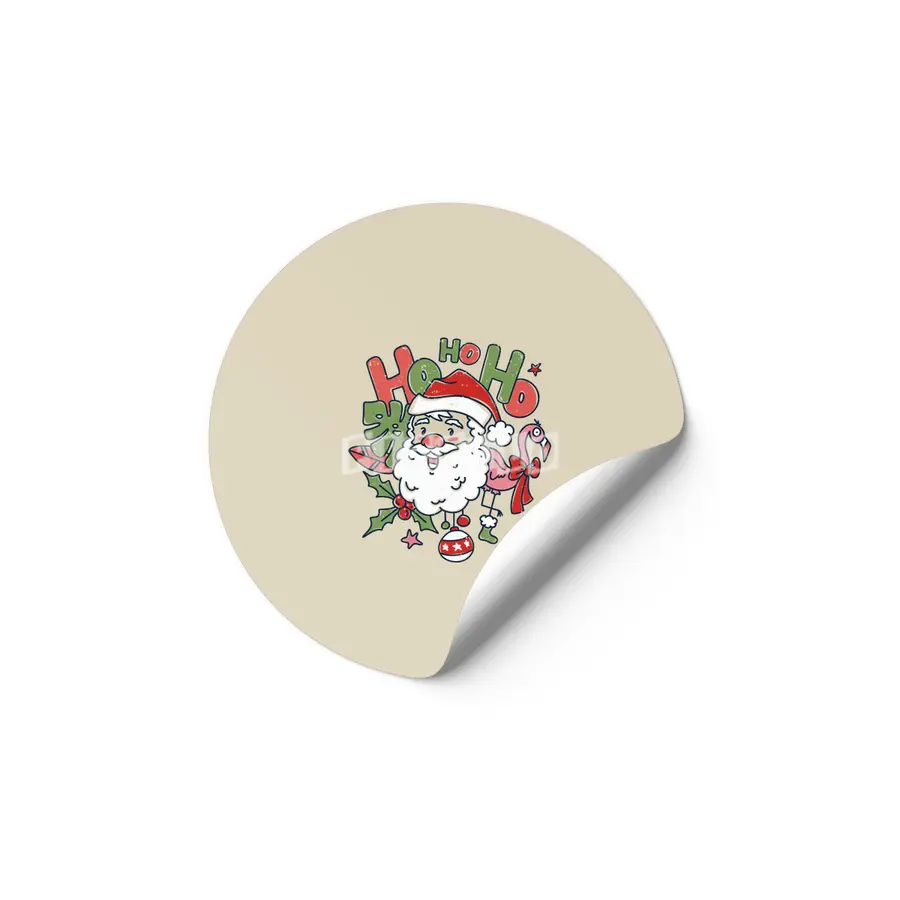 Tropical Santa Etiket