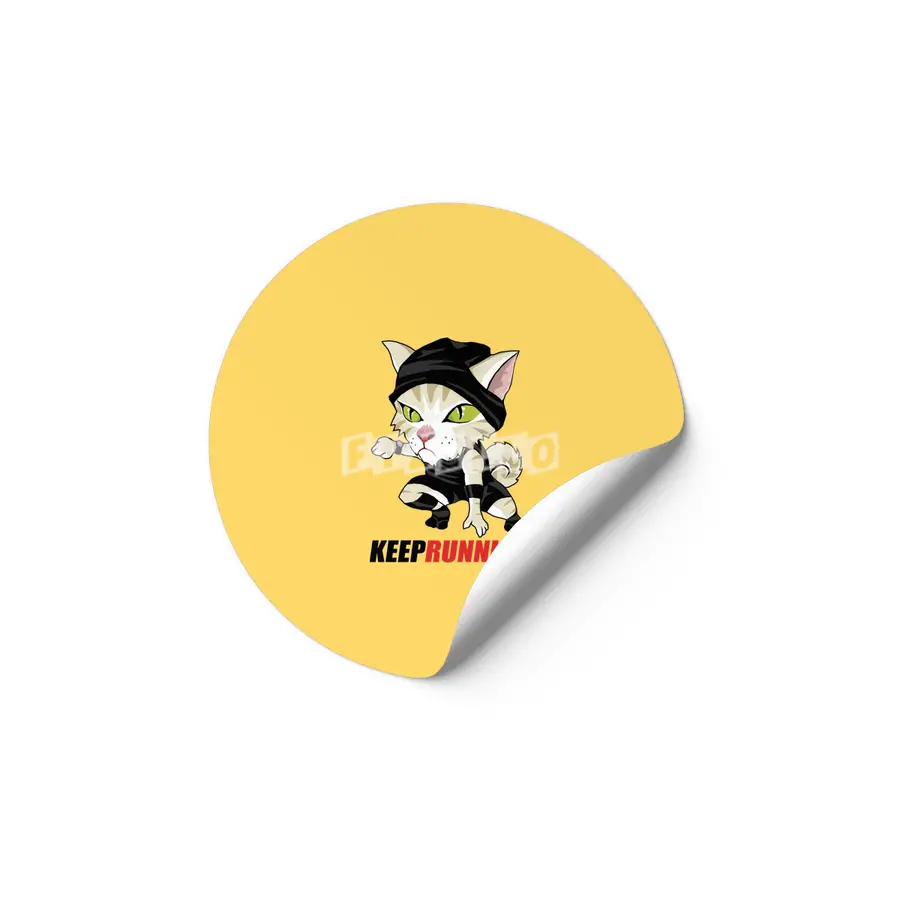 Keep Running Etiket