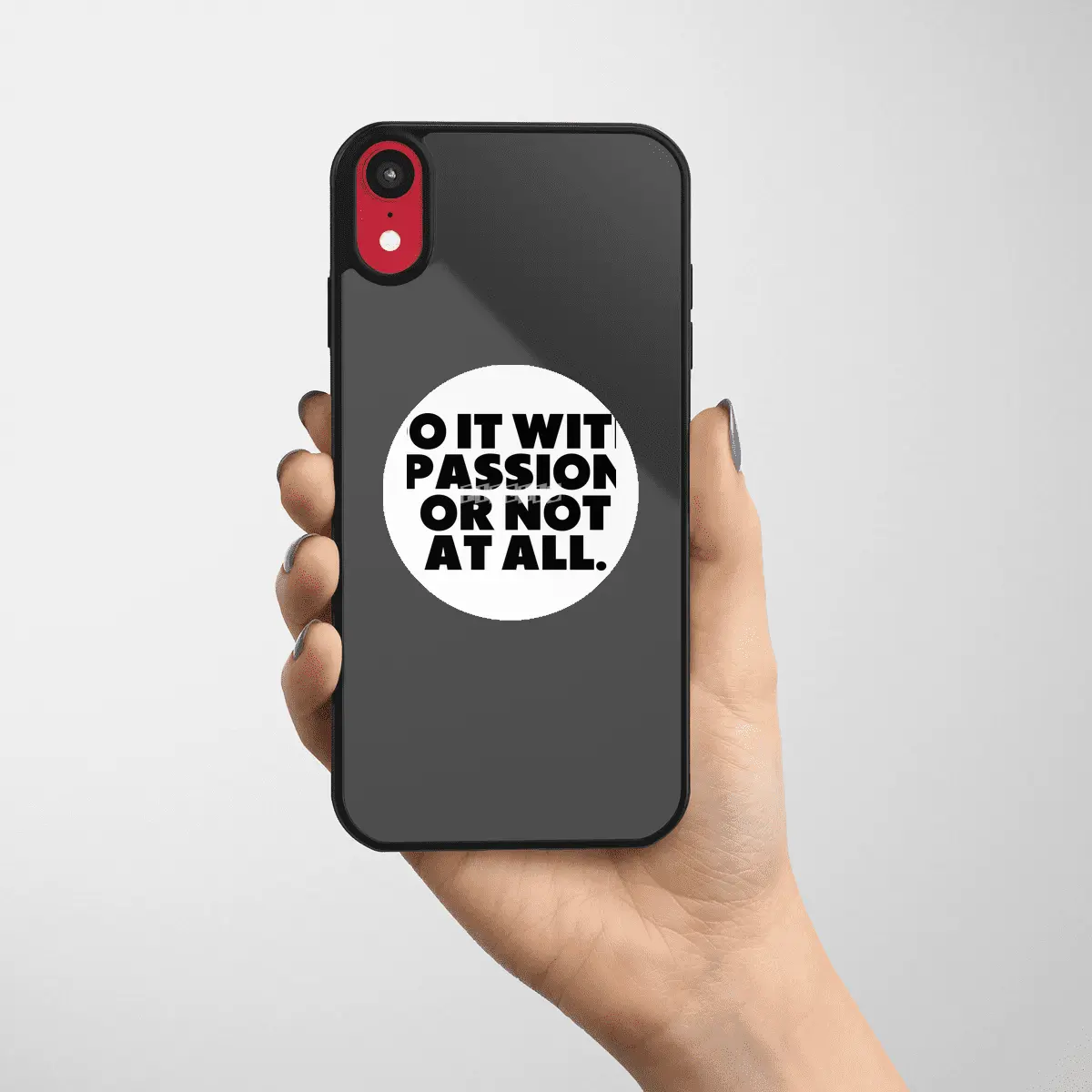 Do It With Passion Or Not At All Etiket