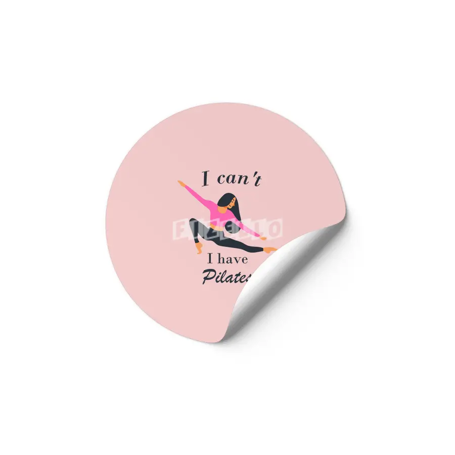 I can't I have Pilates Etiket
