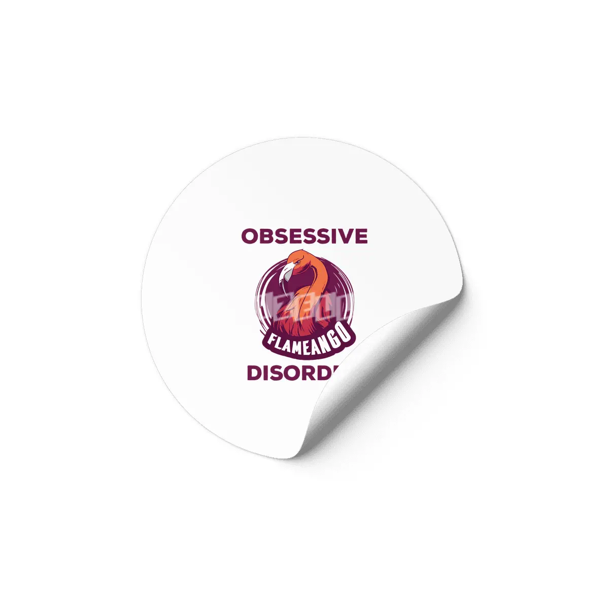 Obsessive Flamingo Disorder Etiket