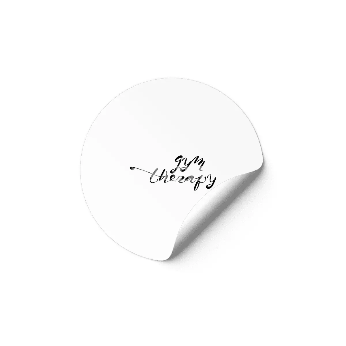 Gym Is My Kind Of Therapy Fitness Graphics Etiket