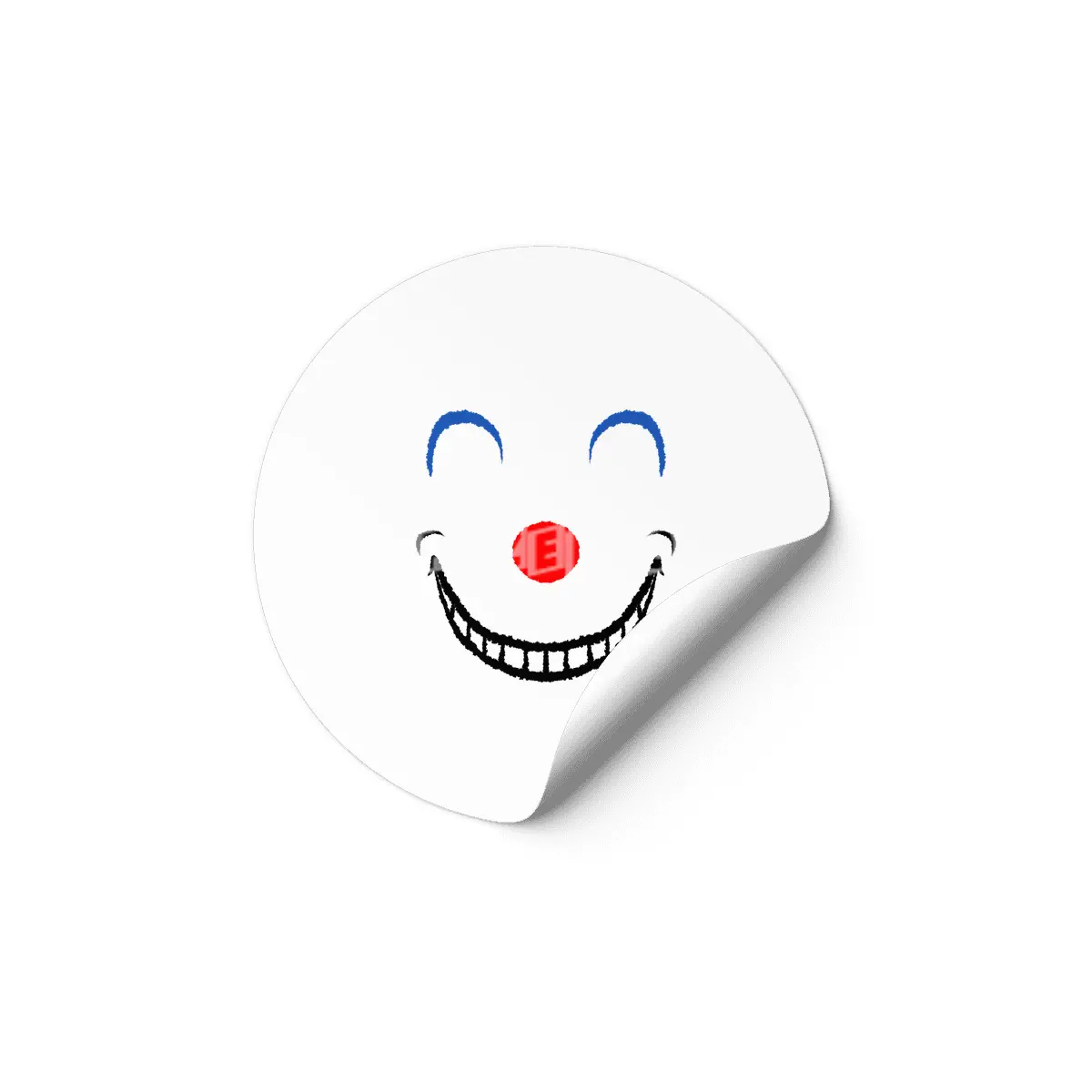 Cartoon Eyes - Clown Etiket