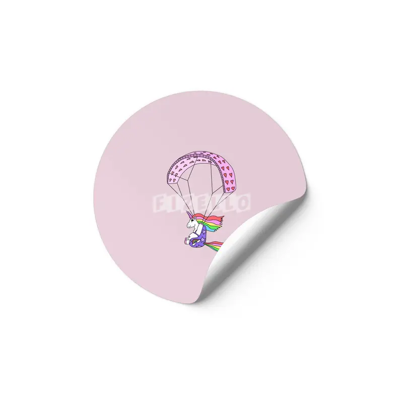 The Wandering Fools - Paracorn, the Paragliding Unicorn Etiket