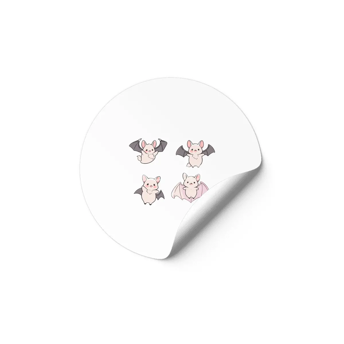 Cute Bat Etiket