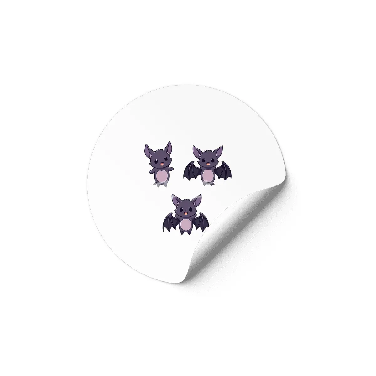 Cute Bat Etiket