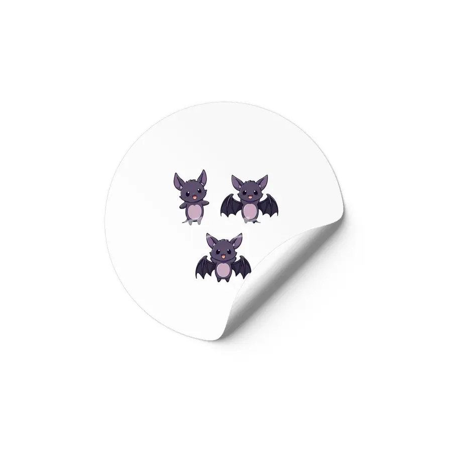 Cute Bat Etiket