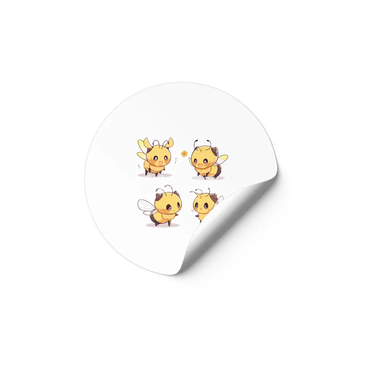 Cute Bee Etiket