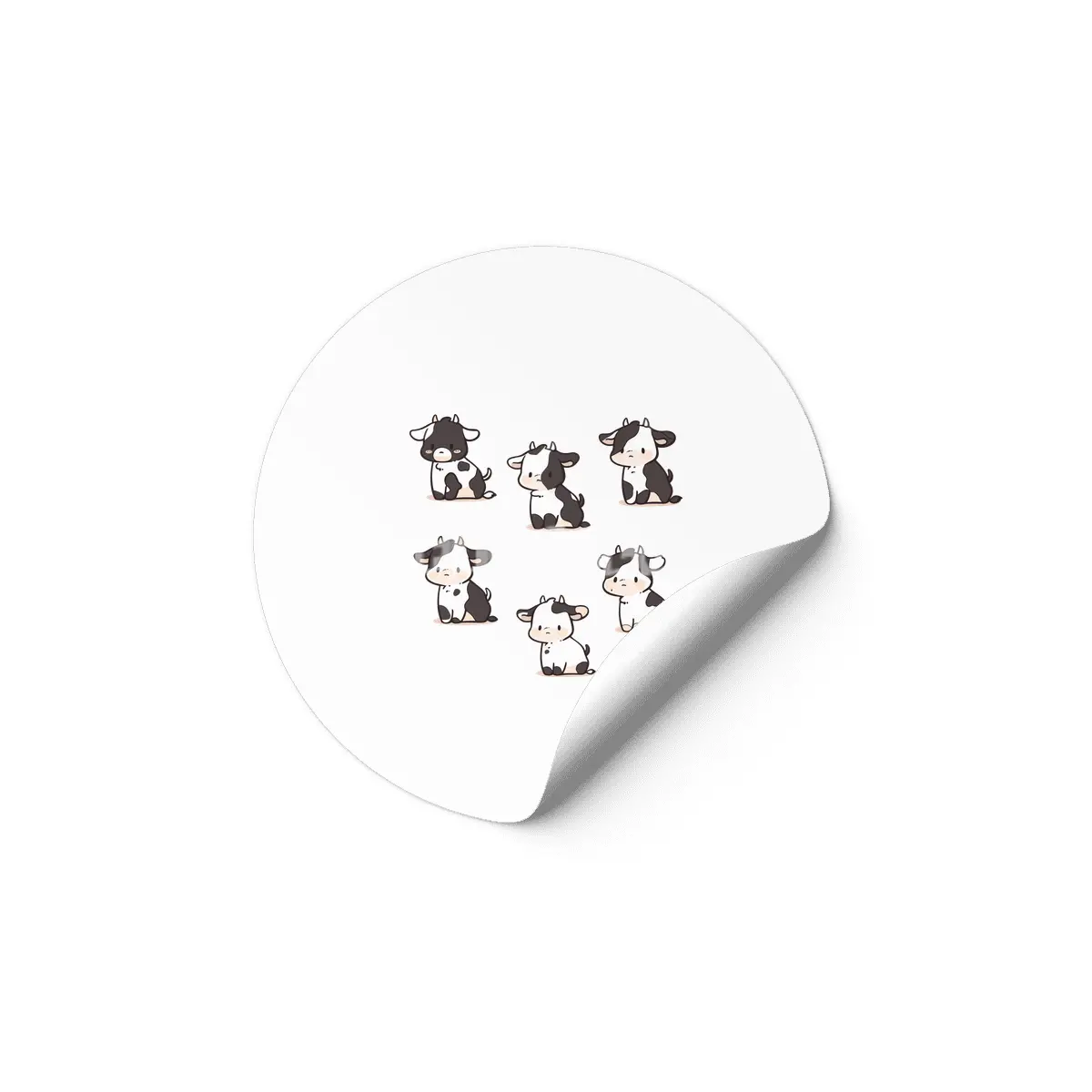 Cute Cows Etiket