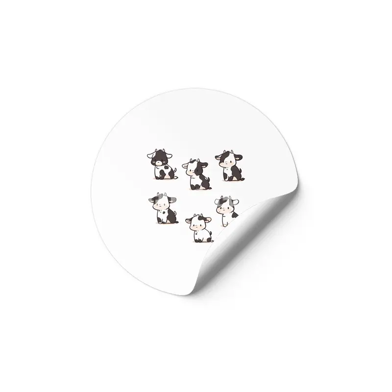 Cute Cows Etiket