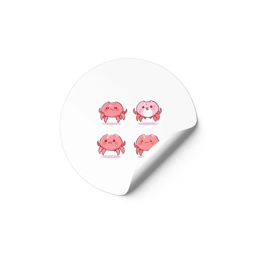 Cute Crabs Etiket