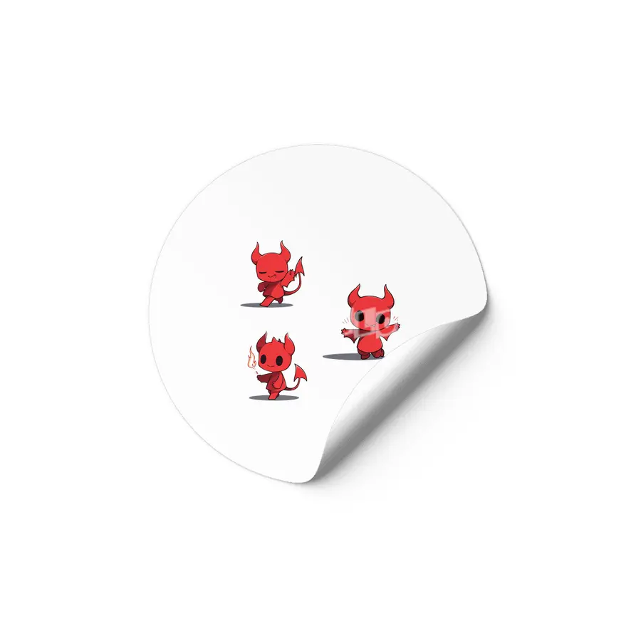 Cute Devil Etiket