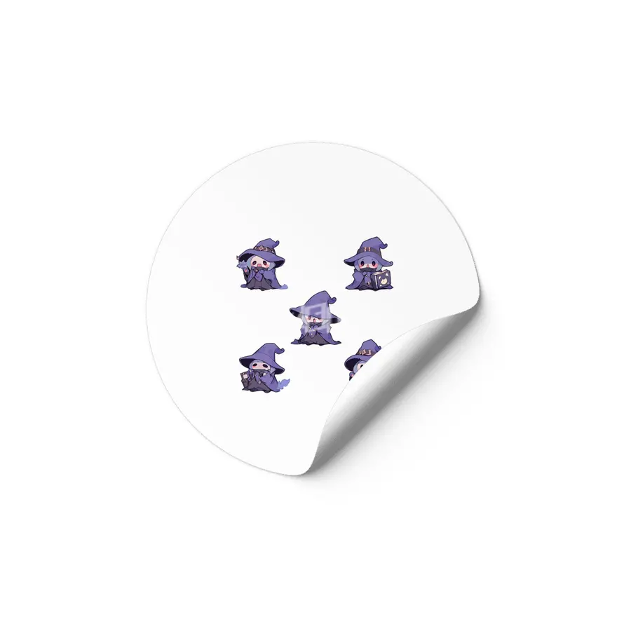Cute Wizard Etiket