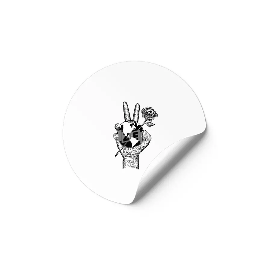peace world Etiket