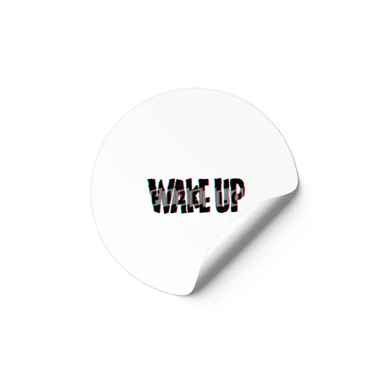 Wake up Etiket