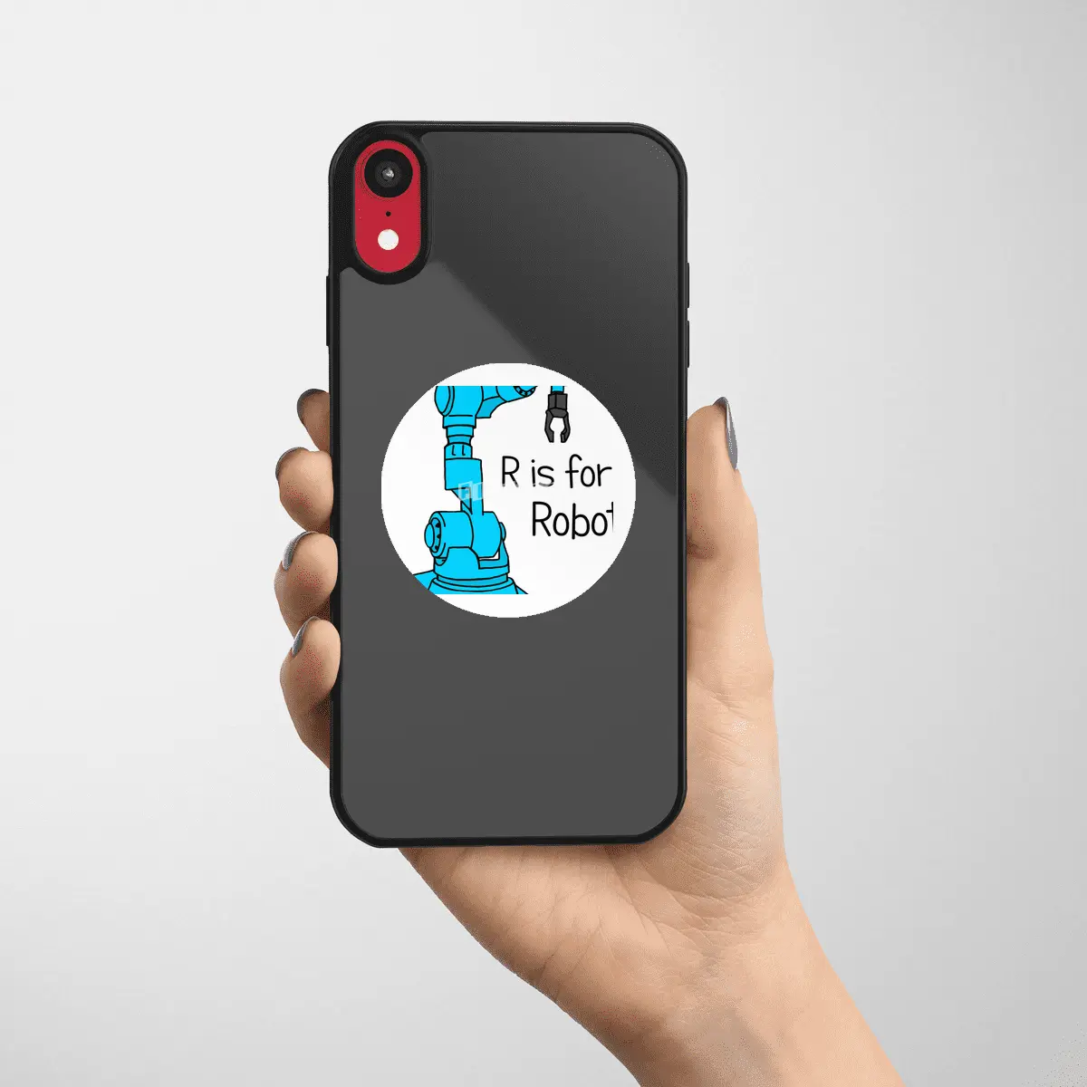 R is for Robot Etiket
