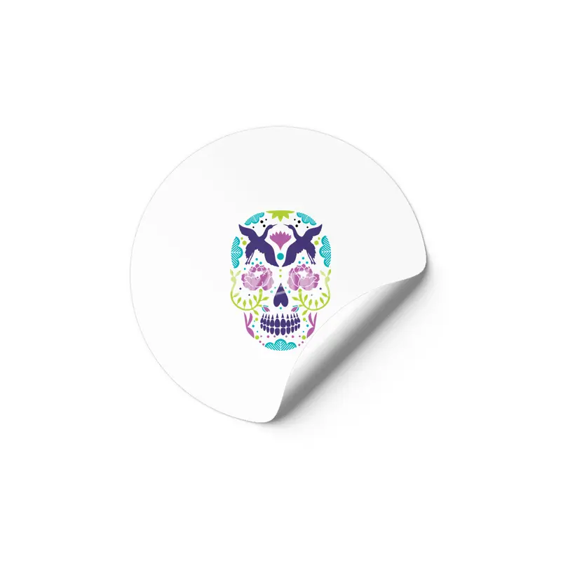Sugar Skull Etiket