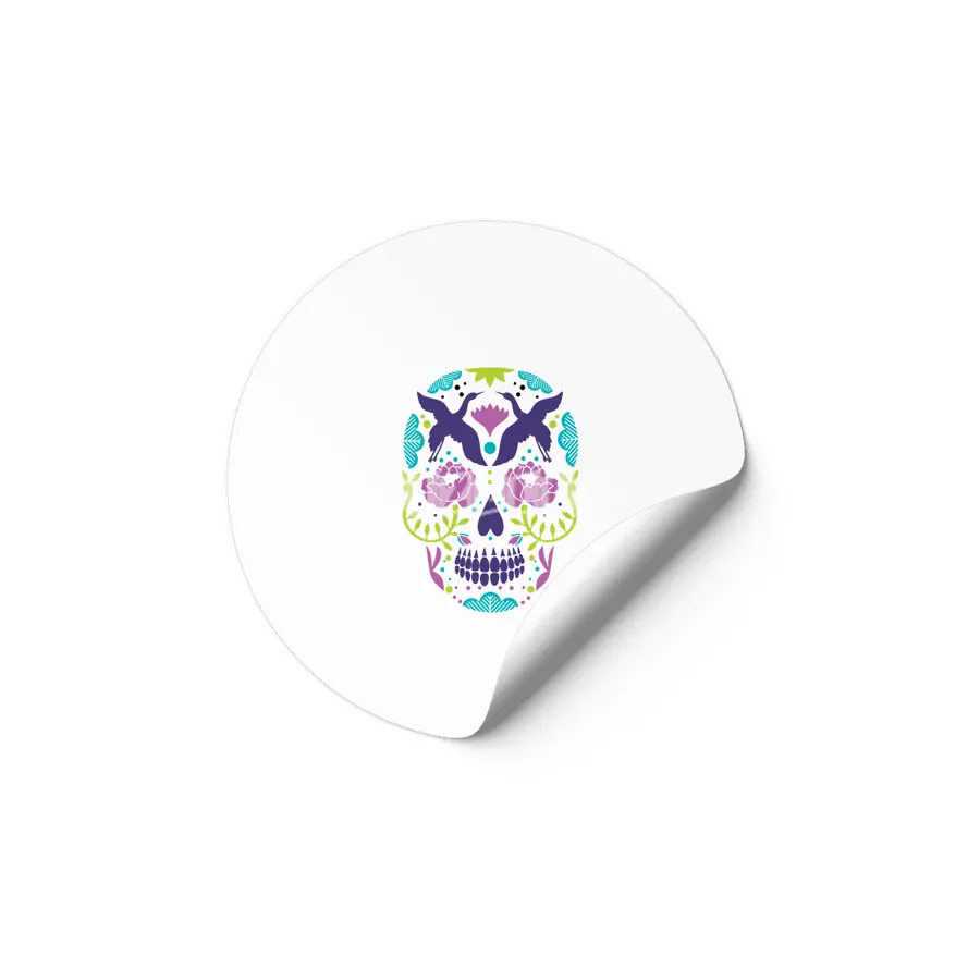 Sugar Skull Etiket
