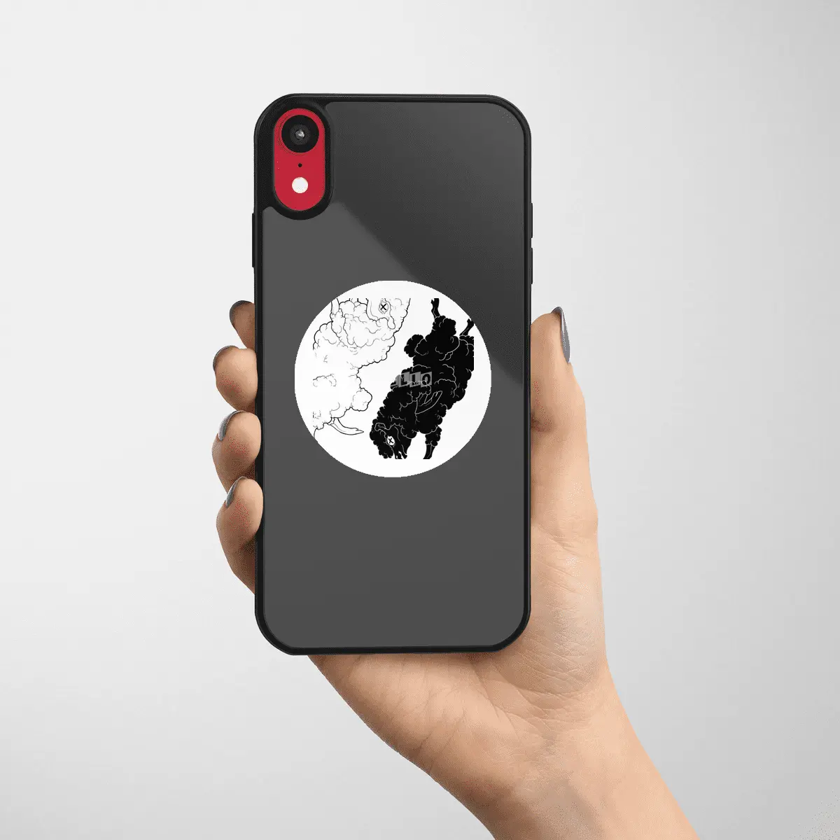 Yin Yang Sheep Etiket