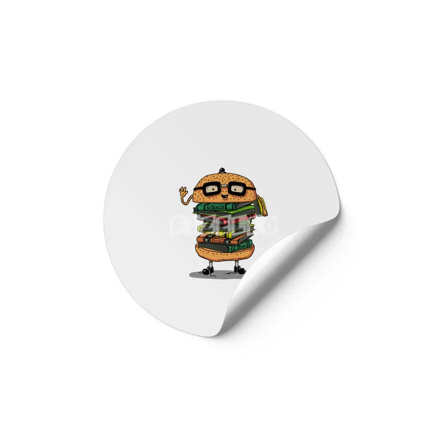 Geek Burger Etiket
