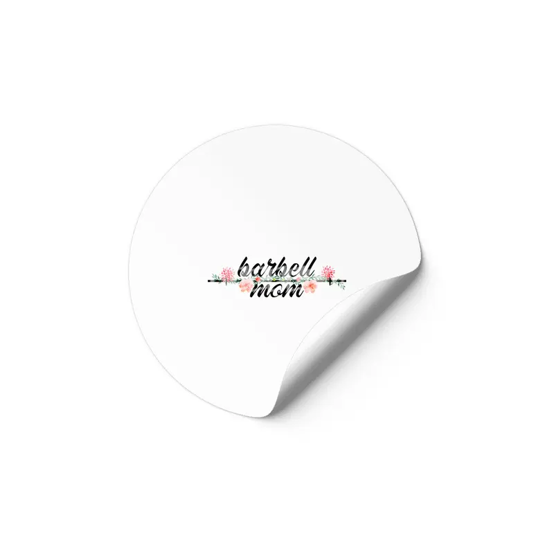 Barbell Mom Etiket