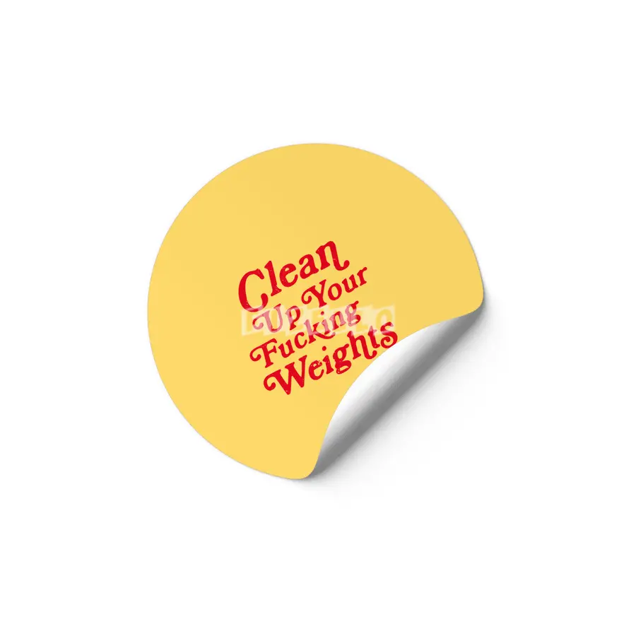 Clean up Etiket