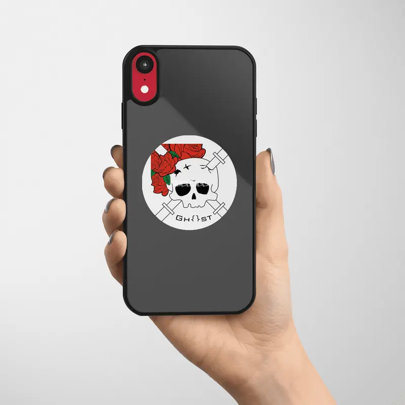 Skull and Roses Etiket