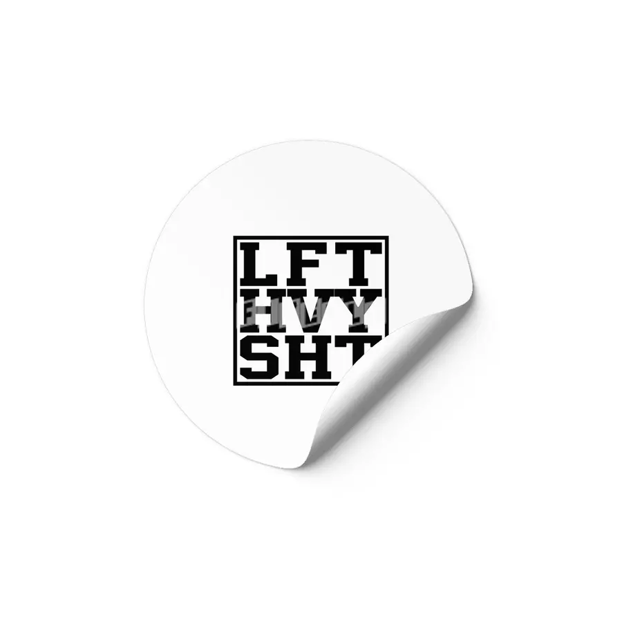 lft hvy sht Etiket
