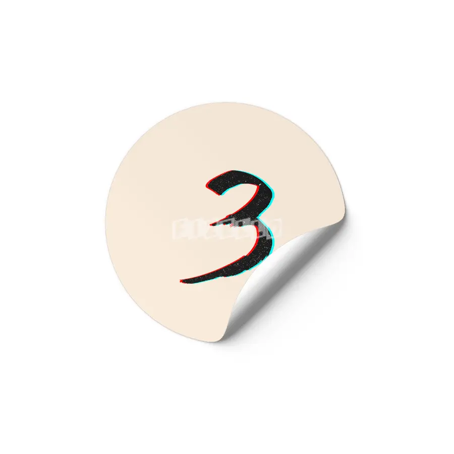 3 Etiket