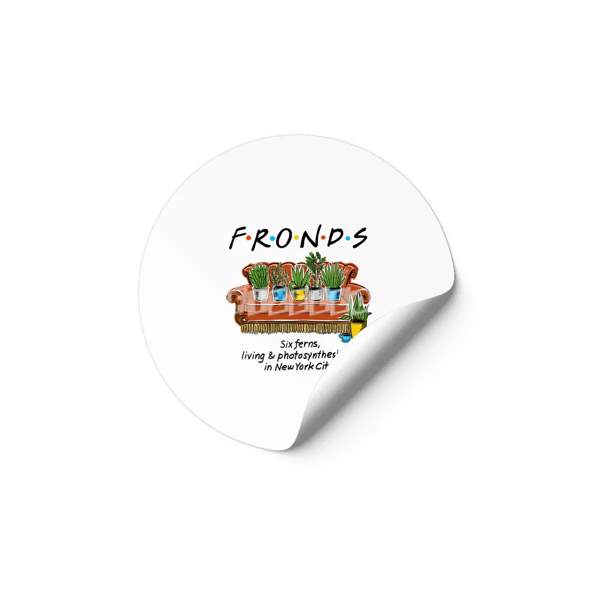 FRONDS Etiket