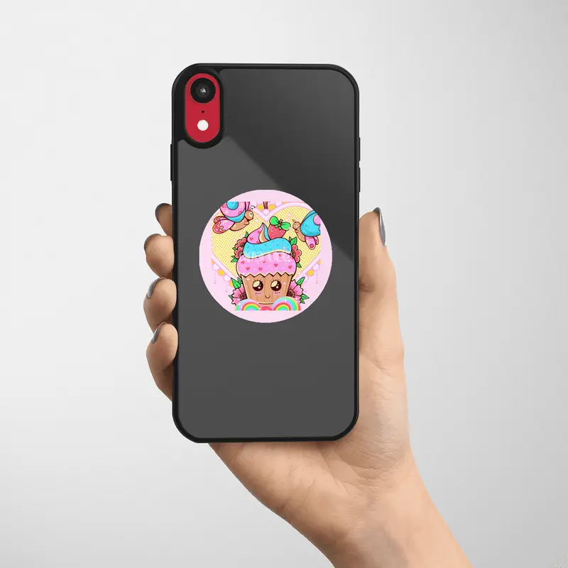 Kawaii Cupcake Etiket