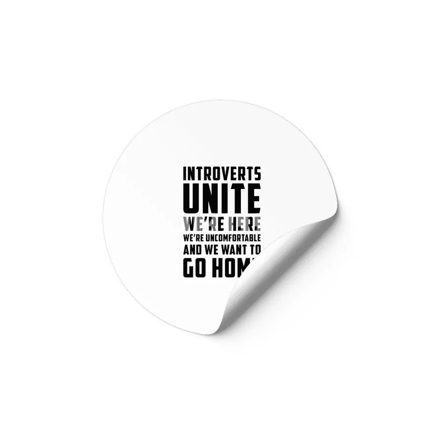 Introverts Unite Etiket