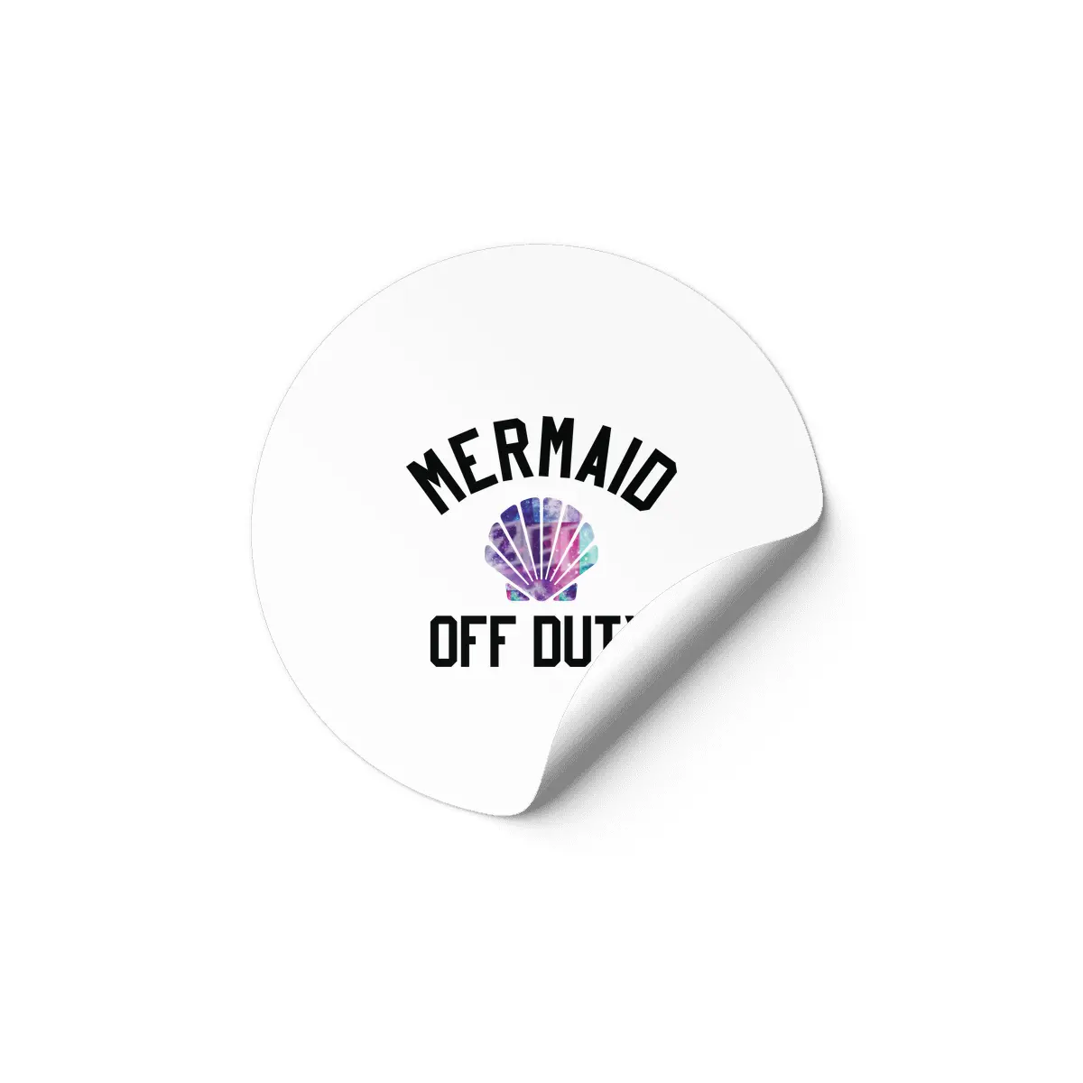 Mermaid Off Duty Etiket