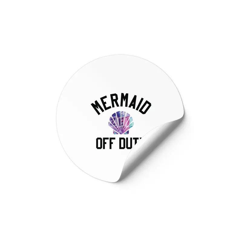 Mermaid Off Duty Etiket