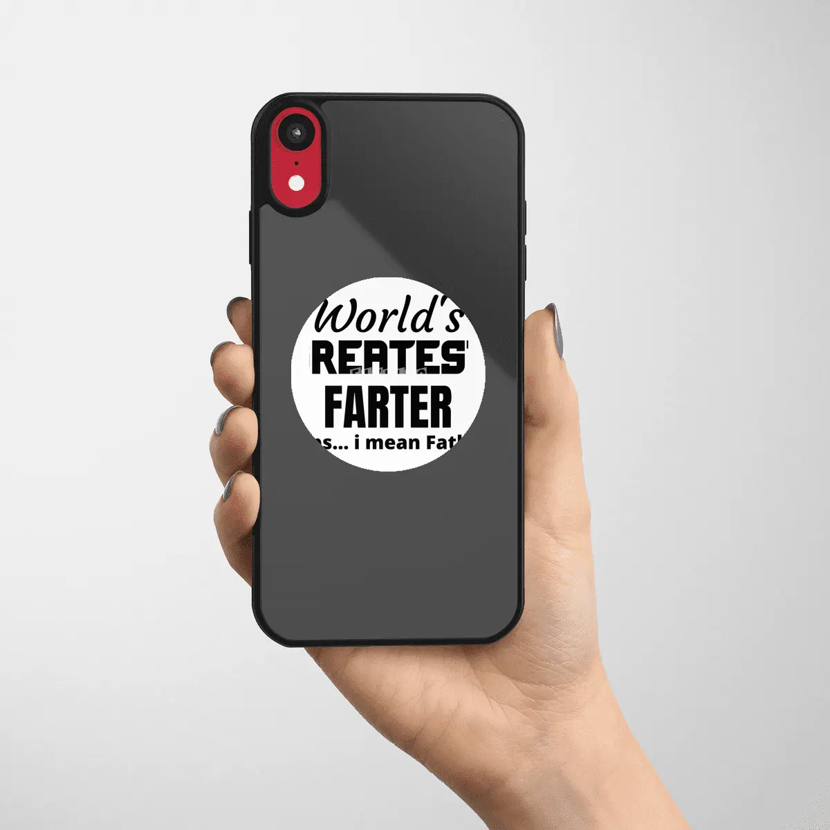 World's greatest farter, mean father Etiket