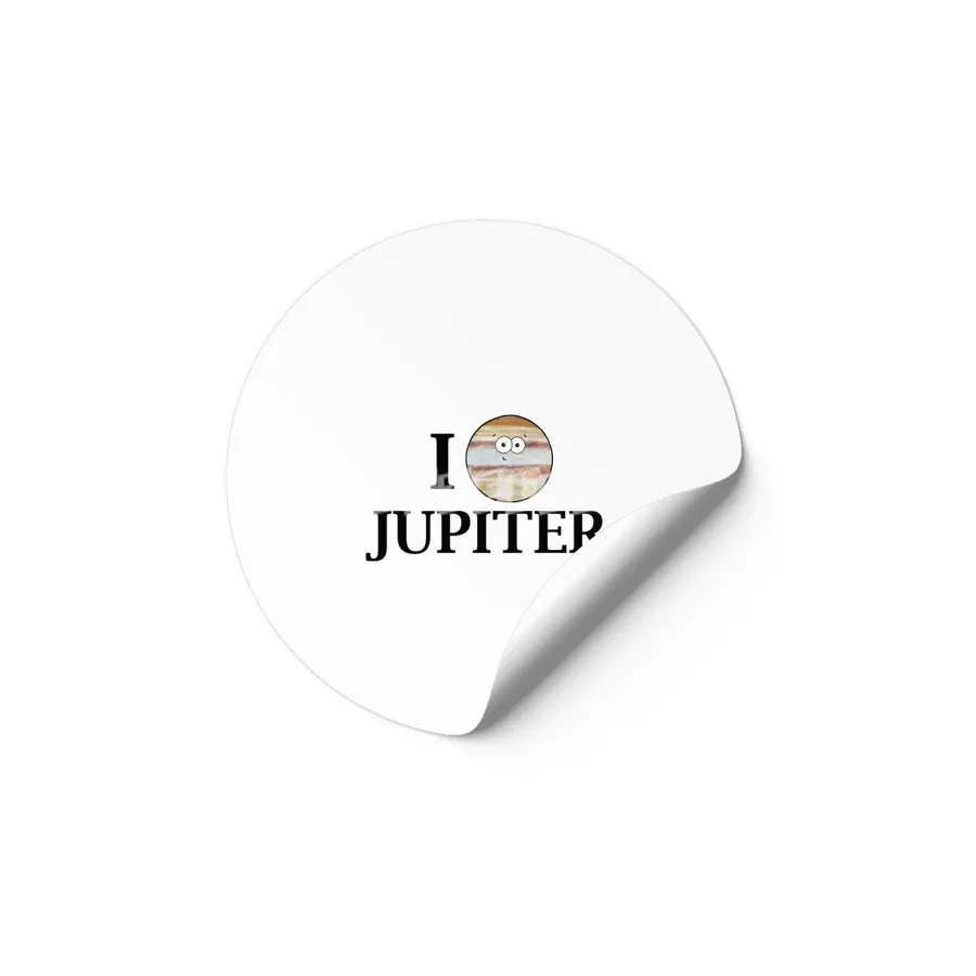 I Heart Jupiter Etiket