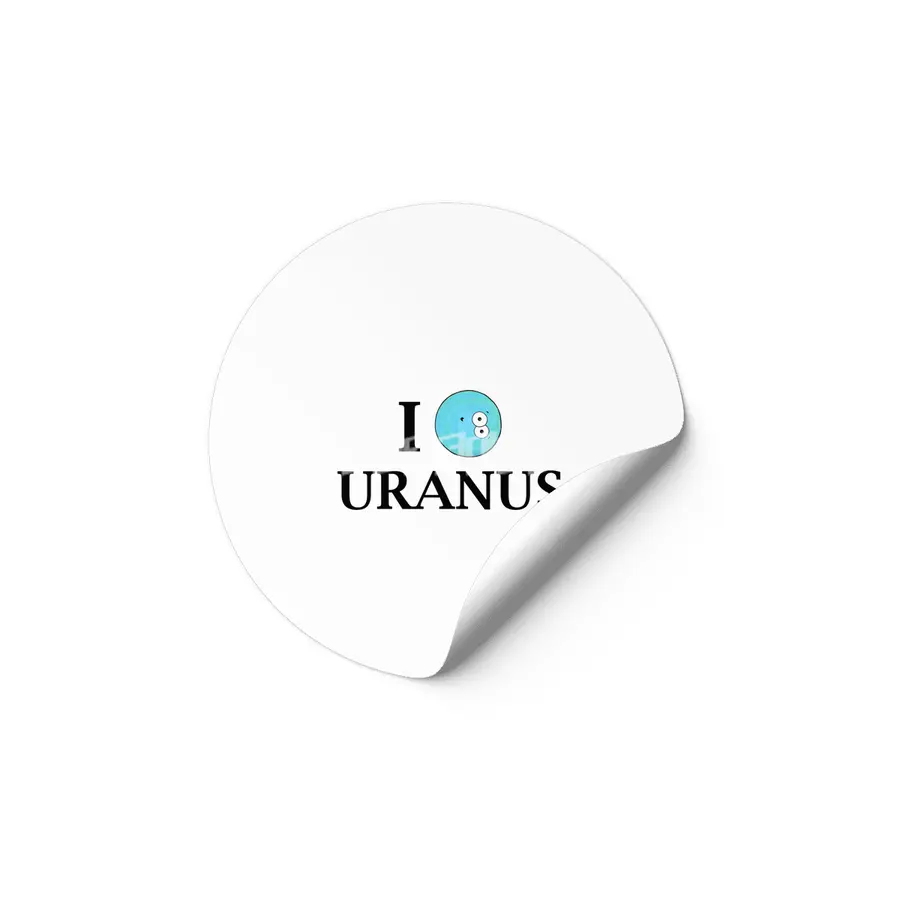 I Heart Uranus Etiket