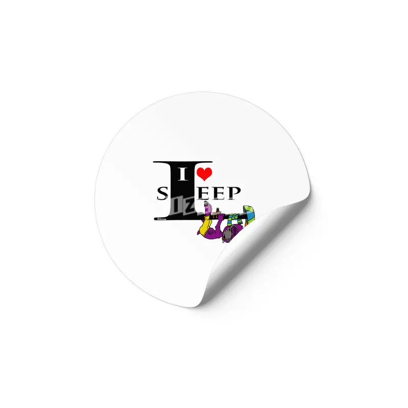 I heart sleep Etiket