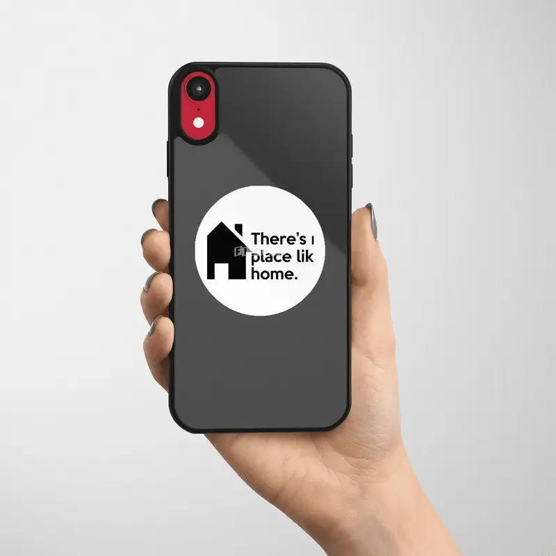 "There's no place like home." Quote Etiket
