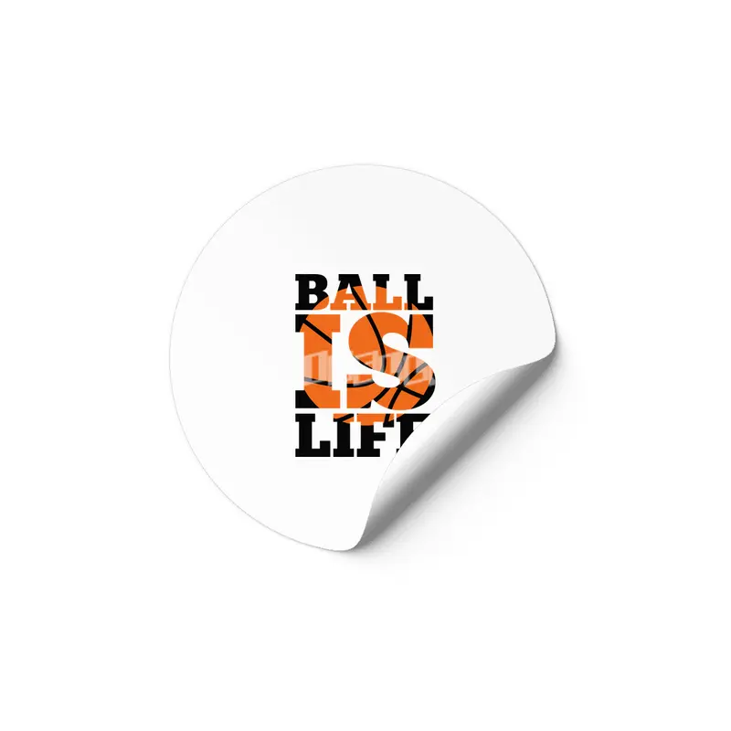 Ball Is Life Quote Etiket
