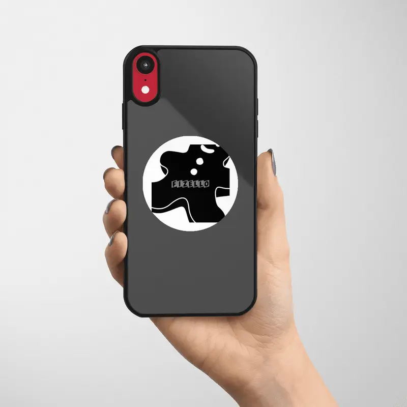 Cookie Man Silhouette Etiket