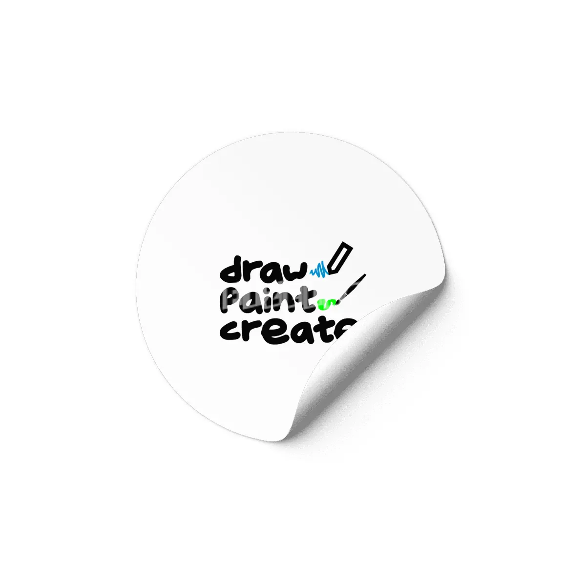 Draw, Paint, Create Etiket