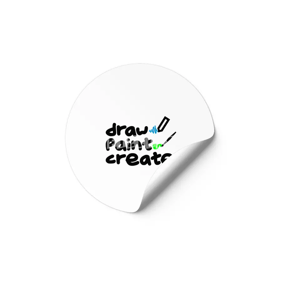 Draw, Paint, Create Etiket