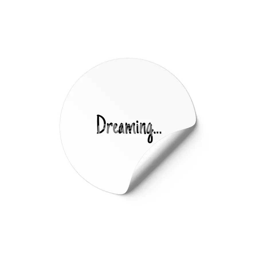 Dreaming... Etiket