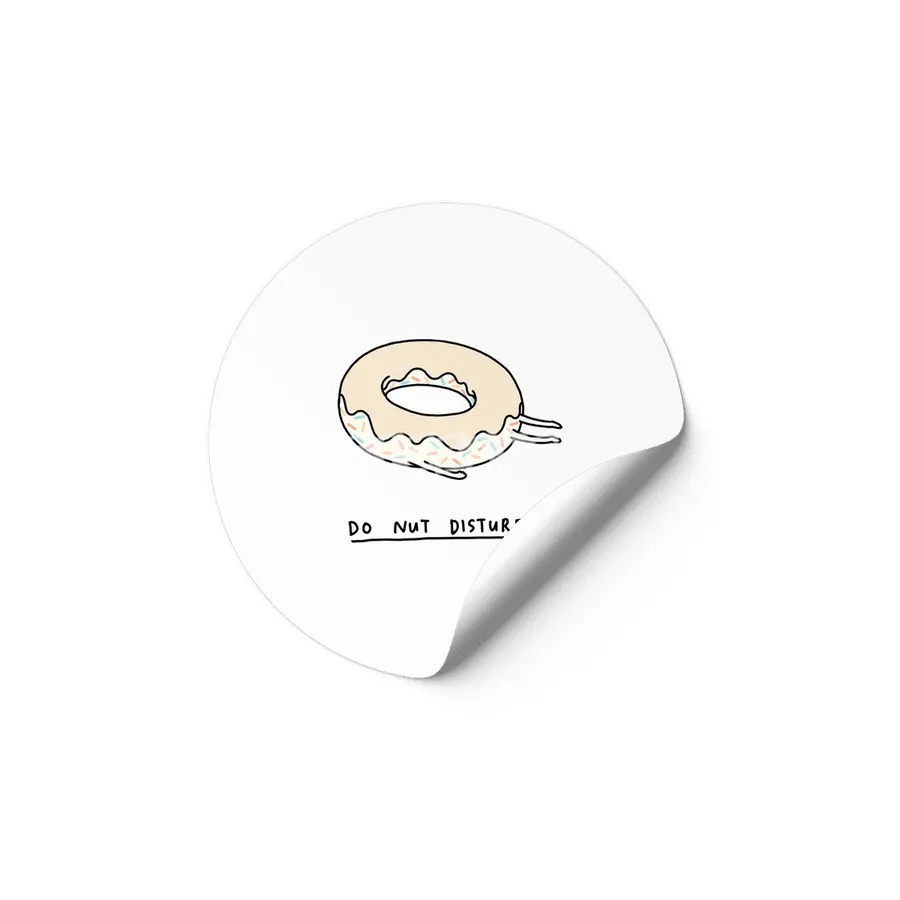 Do Nut Disturb Etiket