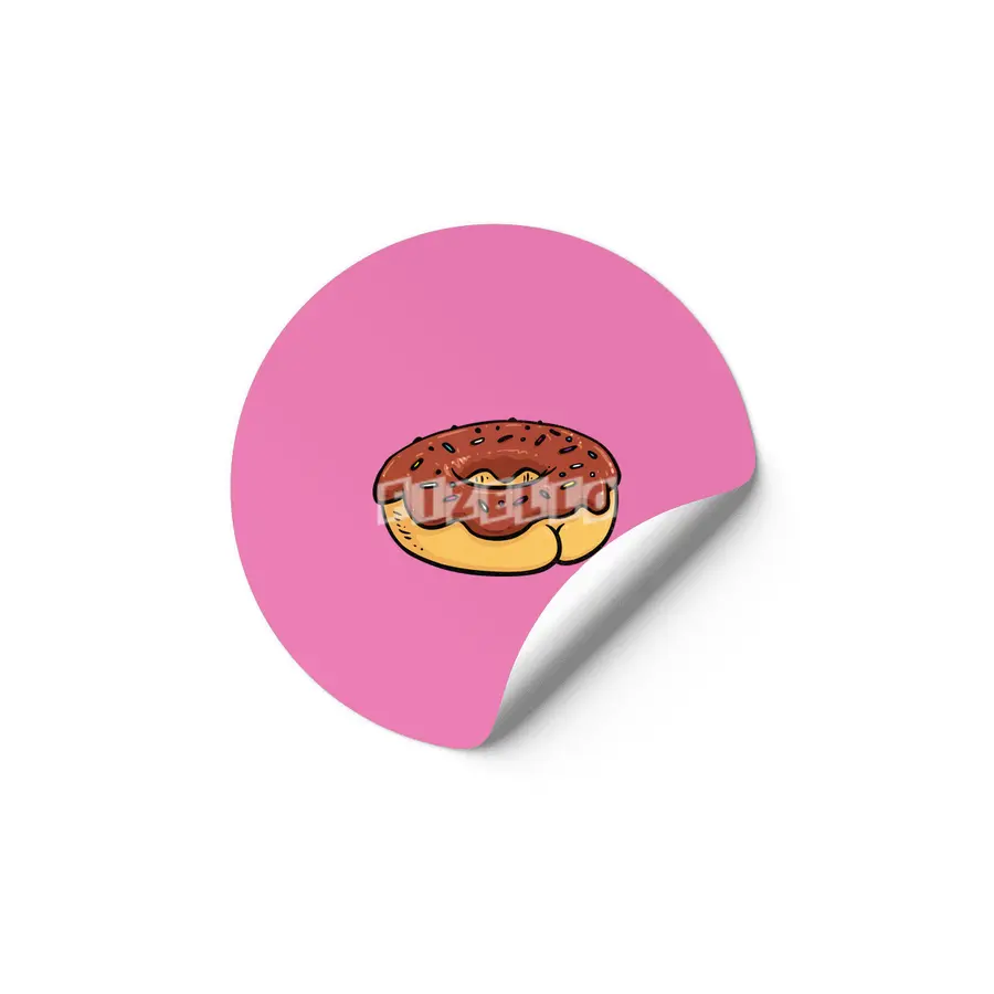 Donut Butt Etiket