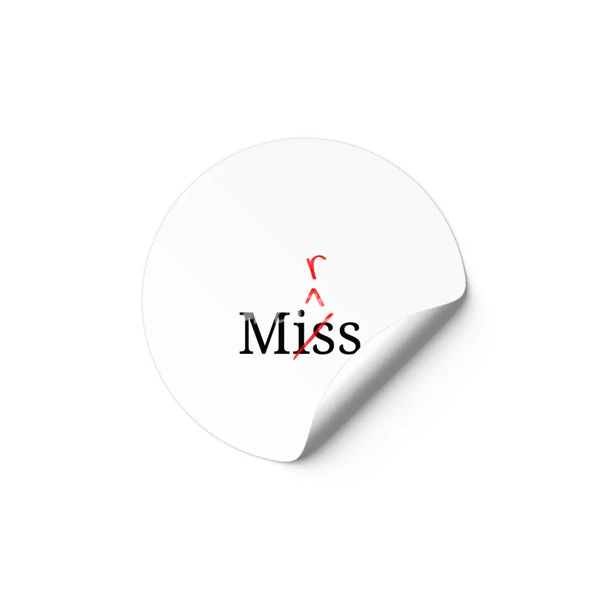Miss to Mrs. Etiket