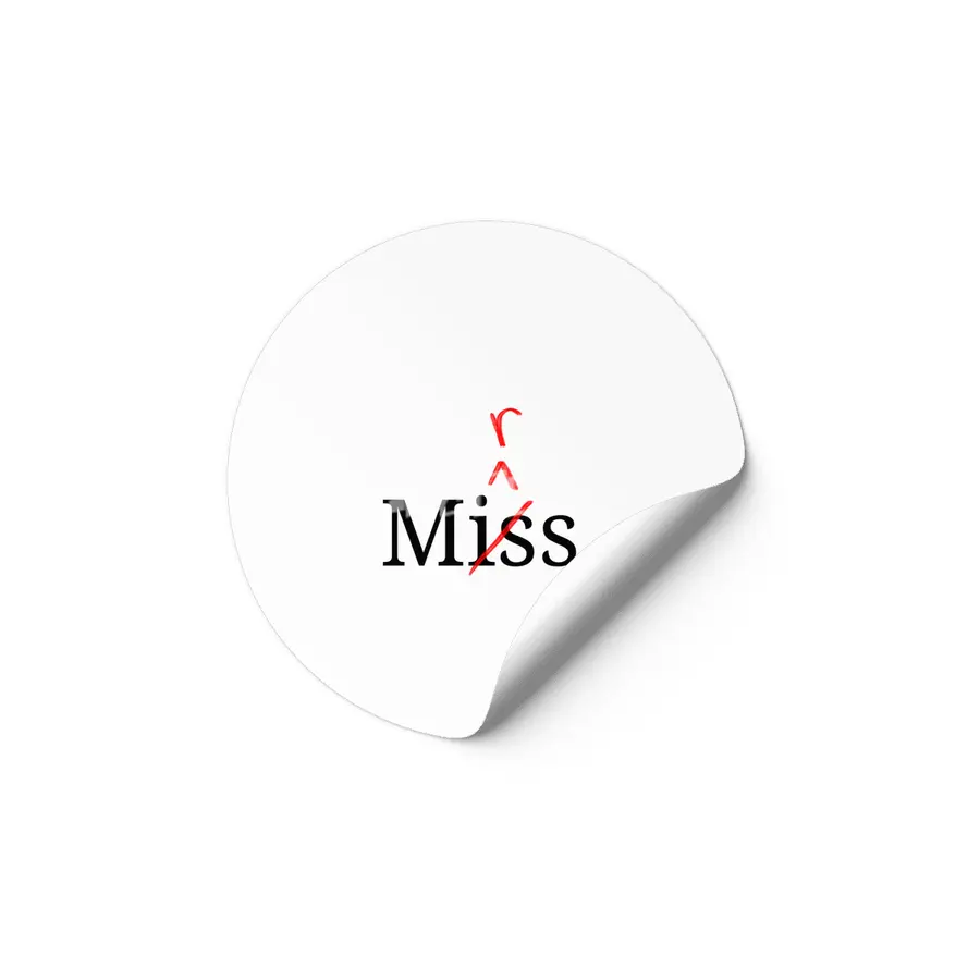 Miss to Mrs. Etiket